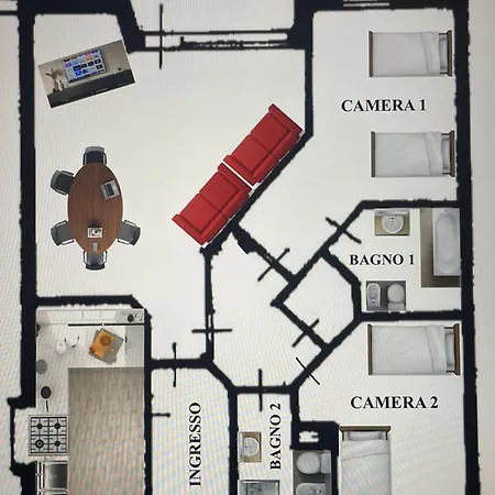 Cascina Grancia Apartamento *